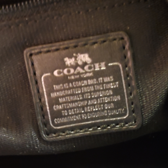 Coach Bag With Butterfly Applique - Picture 5 of 5